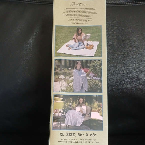 NiB Bernini Bug Shield Blanket - 56"×68" - Picture 3 of 6